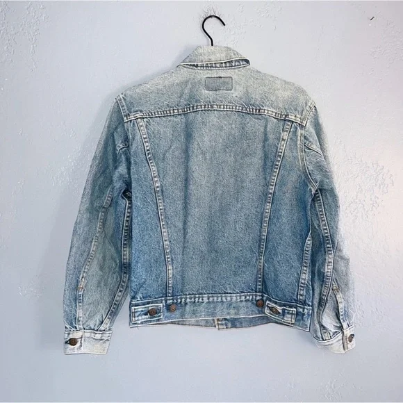 Levi's Trucker Denim Jacket Vintage 90s - Picture 2 of 7